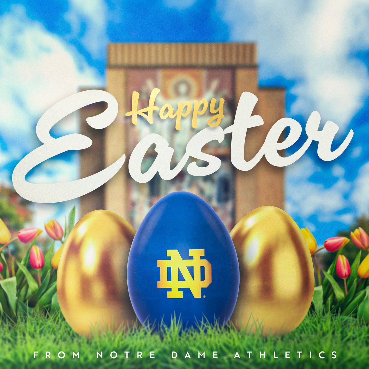 From our family to yours, we wish you a joyous Easter. 

#GoIrish ☘️
