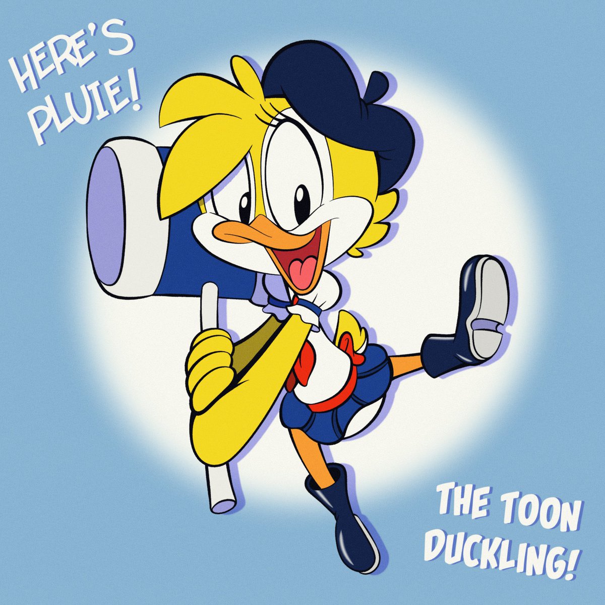 I really love ducks! Here's my duck girl Pluie who I really love and cherish!