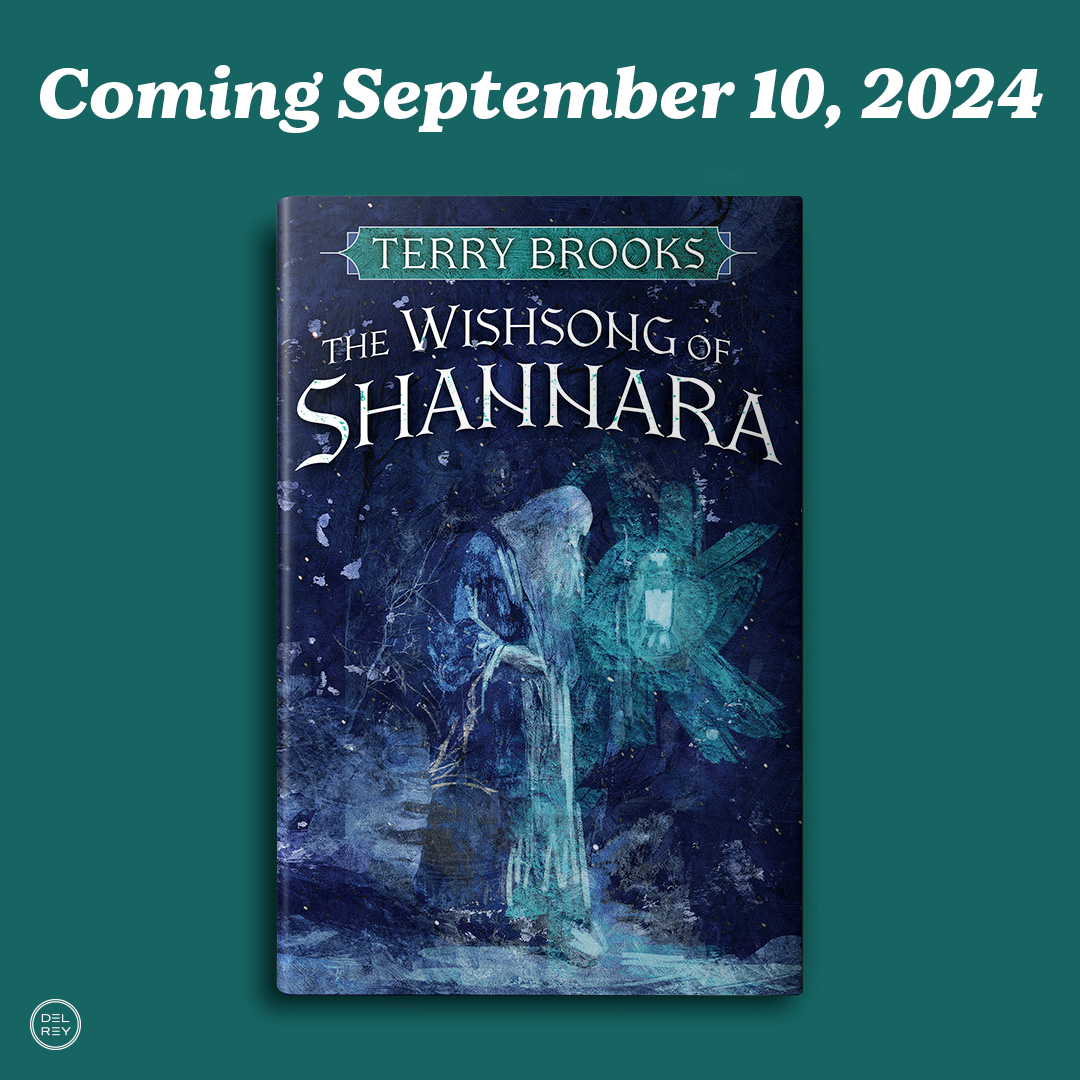 I'm thrilled to reveal the new trade paperback covers for the original #Shannara trilogy. Publishing from @DelReyBooks on September 10th with amazing cover art by @EvaEllerArt and a new map too. More information on my website at terrybrooks.online