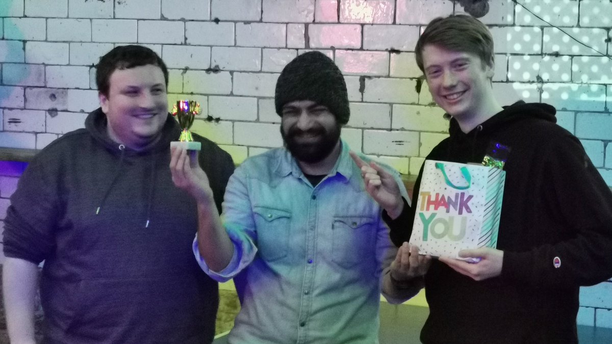 HubworldScot's tweet image. We are halfway through our #HubQuiz week!
Edinburgh you were stellar! ⭐️
Congrats to team Awwwwwwwwwwwwwwww Snap for taking home the trophy! 🏆
Last and certainly not least, tomorrow brings the finale, Dundee!