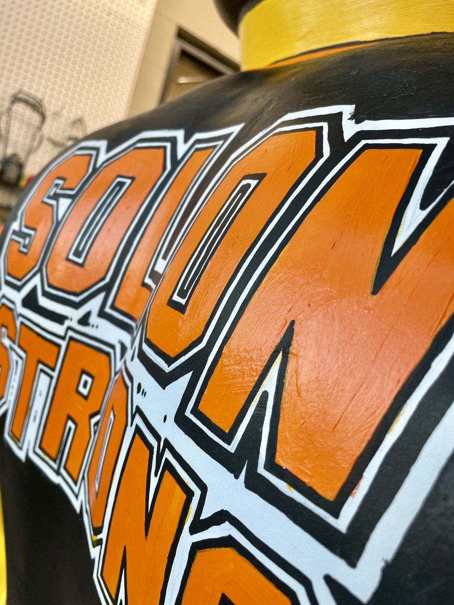 The wait is ALMOST over.  Here's a peek...
#SolonStrong #HerkyOnParade #TheArtsMatter