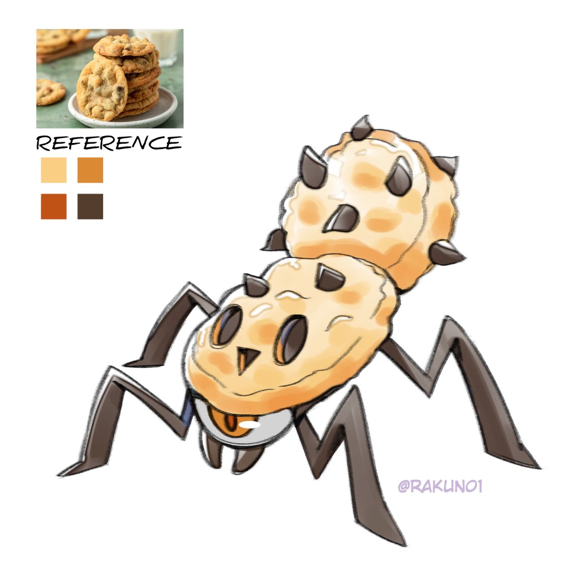 rakun01_'s tweet photo. Monster#13: Spider Cookie
Hi everyone! Cookie won the Twitter Poll!
I wanted to make the classic Chocolate Chips cookie.
Maybe another shot with another type of cookies? Let me know in the comments
#cookie #spider #chococalechips #foodmonsters #DeliciousDays #rakun01 #rakun001 https://t.co/M5QDIuwvKZ