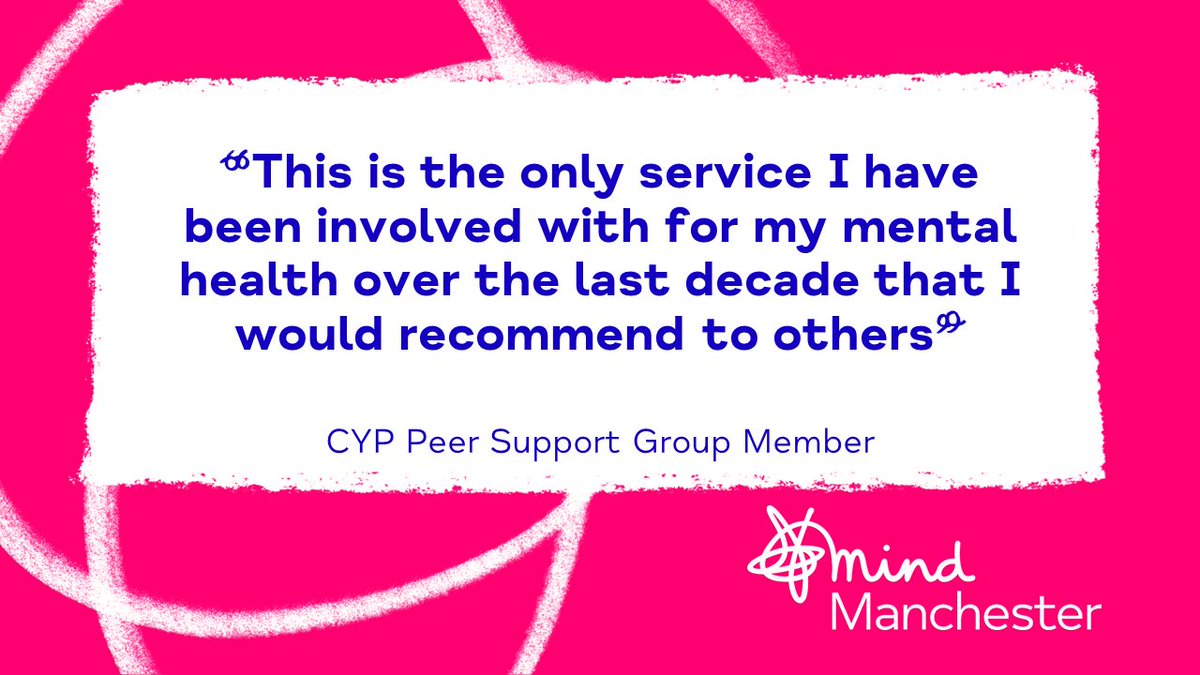 Our online peer support groups for young people 18-24 are back Thurs 5.30-7.30pm They provide a safe place for young people to share, understand and give mutual support to other young people who are struggling with their mental health. Find out more>> buff.ly/4csHRUQ