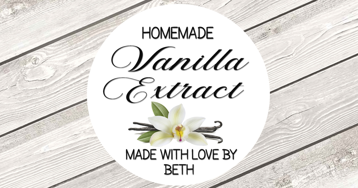 Debuting our newest personalized Vanilla Extract Label. Show your love for making vanilla bean paste and vanilla sugar with these minimalist vanilla labels etsy.me/3xd7lFV #vanillabeanpastelabels #vanillaextractlabels #kitchenstickers