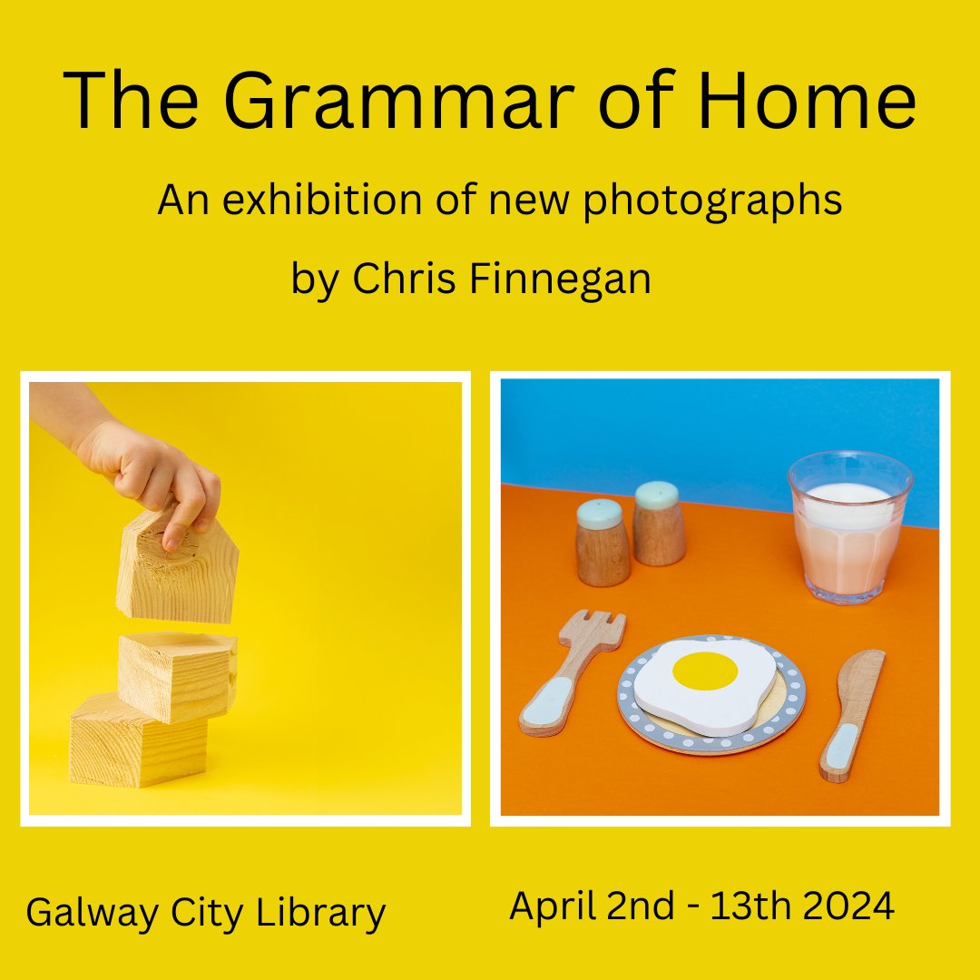 Our new featured art exhibition is by artist Chris Finnegan and will be on display from Tuesday 2nd April to Saturday 13th April. #LibraryExhibition #LibrariesAndArt #ArtAtTheLibrary #AtYourLibrary