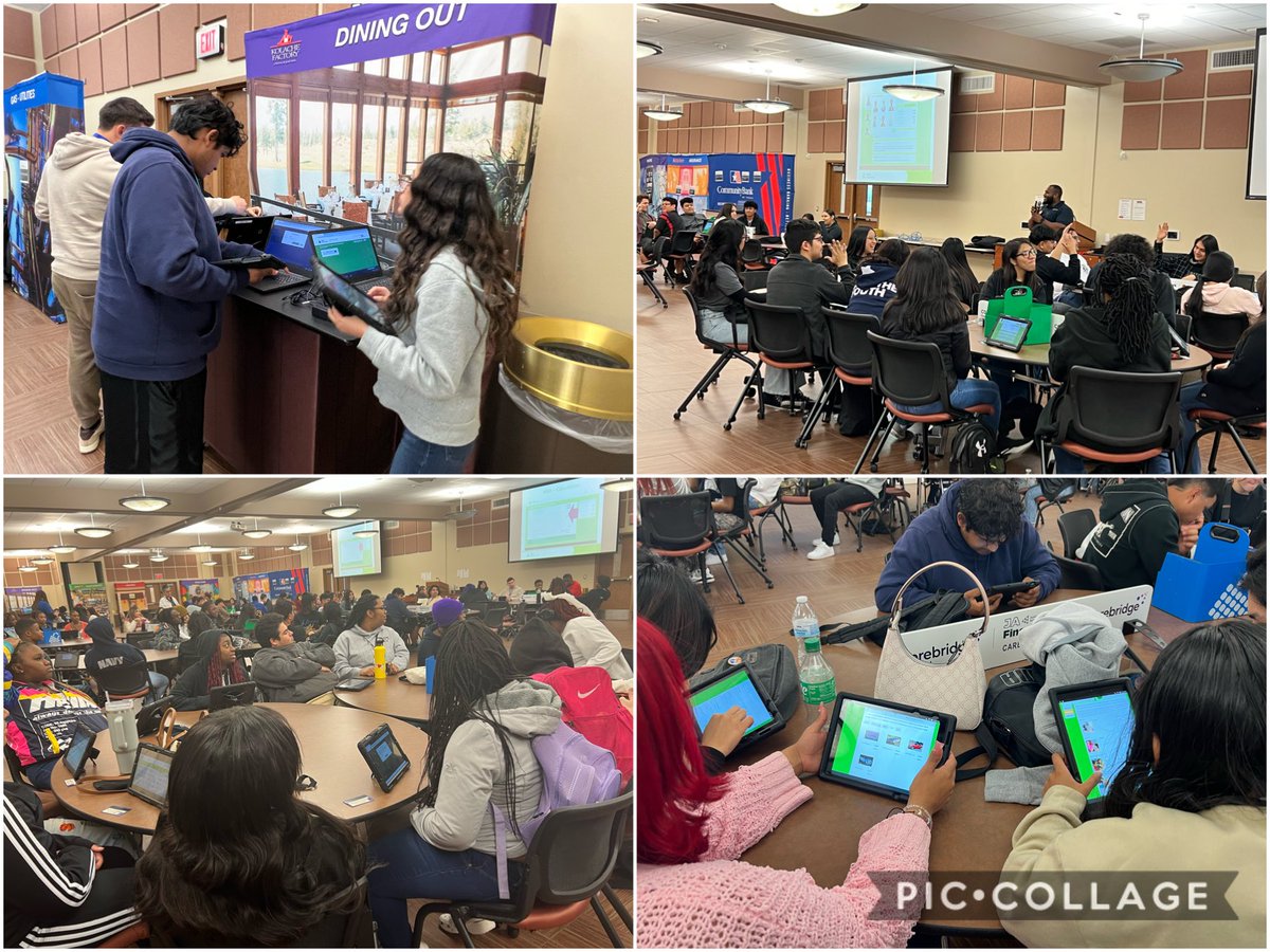 “Oh, I still have some money left!” “Kids cost too much!” “I was able to buy the house I wanted!” “I budgeted correctly” @AldineISD HS kids react to this week’s JA Finance Expo. @DrFavy @DrLindseyWise @STARS_902 @Mrssmart615 @TRod_Math13