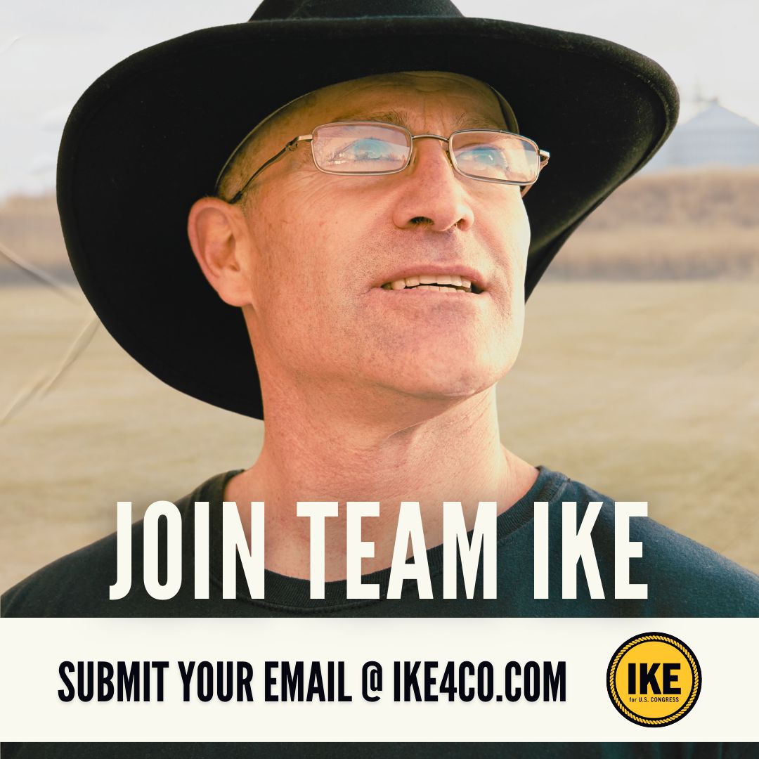 Sign up to receive our campaign newsletter so you can #helpIkefight to #bootBoebert: ike.run/tw-newsletter