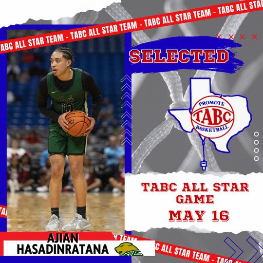 Another shout to these two outstanding young men for being selected to play in the Texas Association of Basketball Coaches All Star Game! May 16 at Paul Taylor Fieldhouse 5pm. @CoachNorman1 @DrGbates @DrJCerna @SSports_Media @ExpressNews @hoopinsider @AlamoCityHoops1