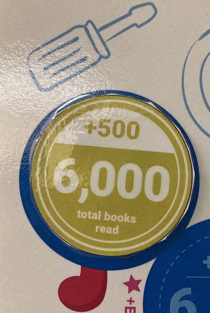 Skills for life has read 6000 books this year!!!