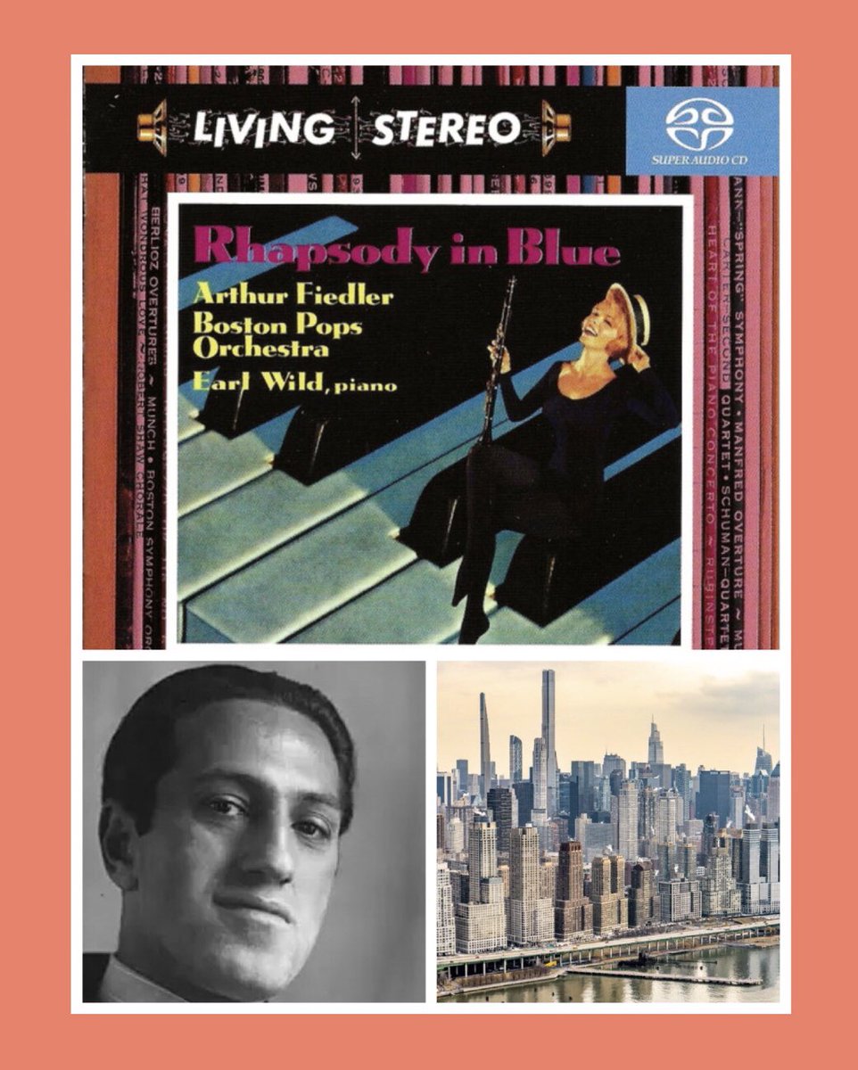 March 28 2024
💙🗽George Gershwin, Rhapsody in Blue/Orchestral Works ~ 1959/61🎵
#GeorgeGershwin #TheBostonPopsOrchestra #PasqualeCardillo #EarlWild 
#NewYork #RhapsodyInBlue #RCAVictor #NY #SoundmirrorInc #SymphonyHallBoston #Music #AndiVincent
youtu.be/YUxjaWgpYlU?si…