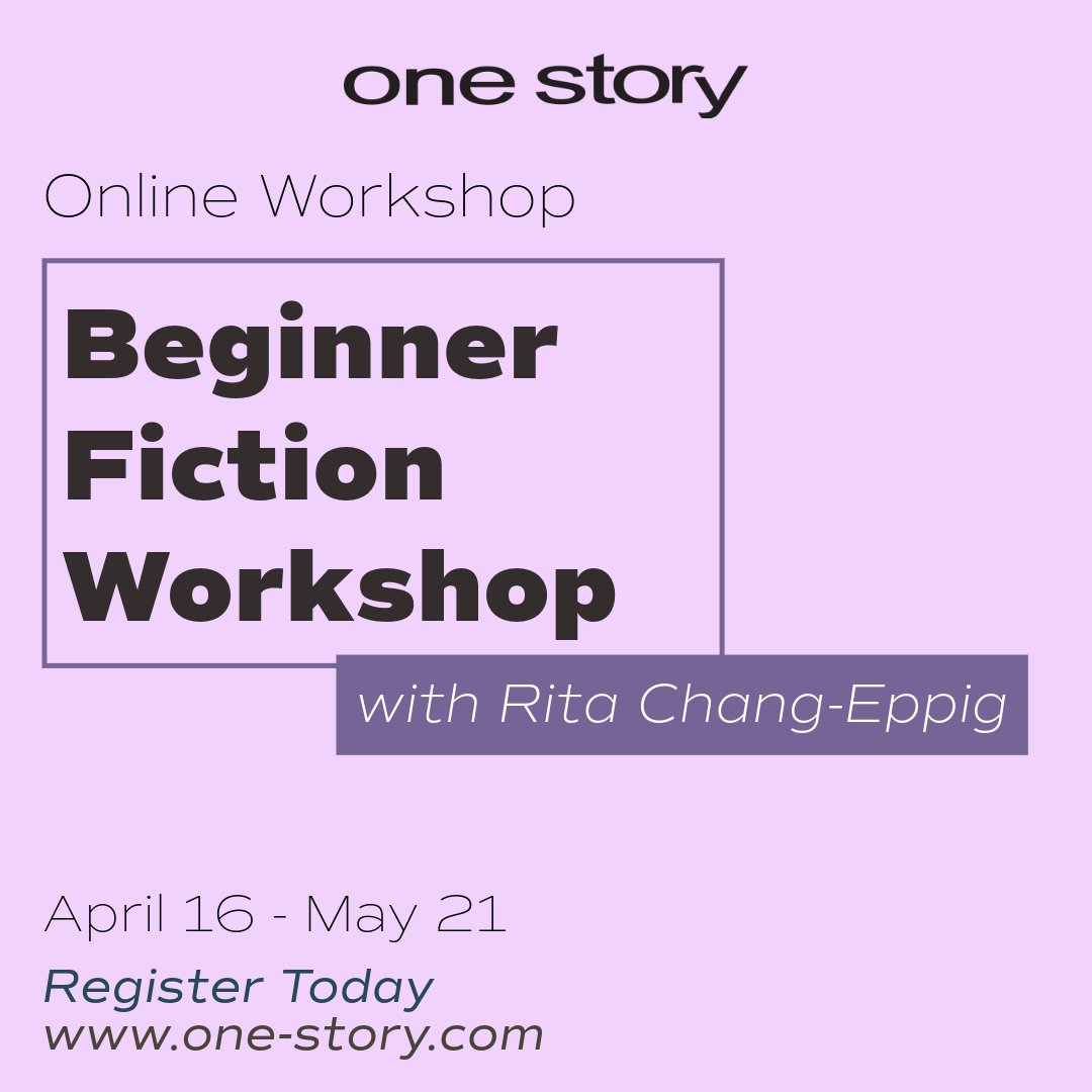 Excited to be teaching a class with @onestorymag in a couple of weeks. Hope to see some of you there. one-story.com/product/beginn…