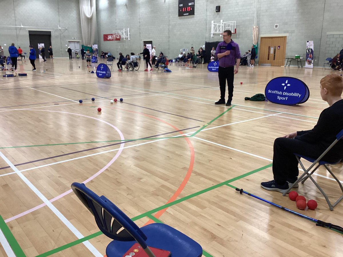 We are immensely proud of S2 pupil Shaun, representing Selkirk High School at his first Scottish Schools Boccia championship hosted at The Peak in Stirling, and demonstrating great gamesmanship and resilience. Well done!