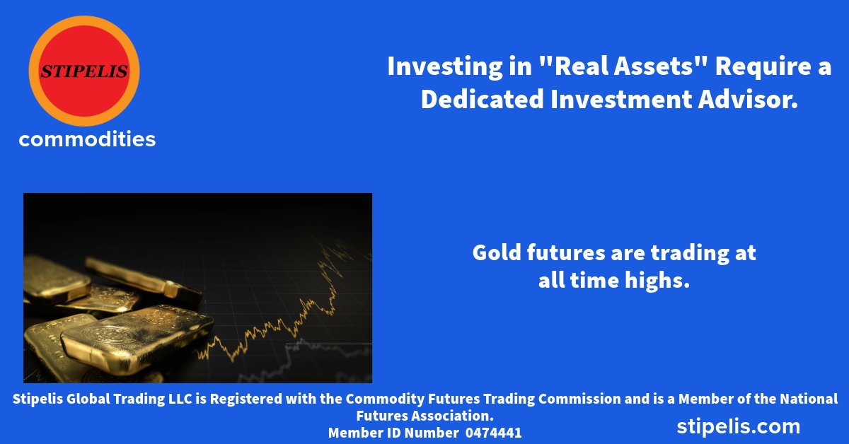 Gold is making new highs.
Stipelis is a registered Commodity Trading Advisor that helps small business owners make investments in commodity interest. stipelis.com/about/
#gold #stipelis #corn #usdollar #crudeoil #stockmarket #commodities #entrepreneur #money #marketupdate