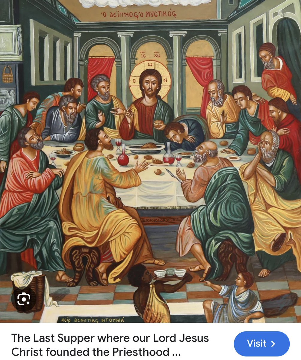 ✝️🙏🏻The Holy Thursday🙏🏻✝️ ✝️🙏🏻Jesus & The Last Supper🙏🏻✝️ ✝️🙏🏻WHERE OUR LORD🙏🏻✝️ ✝️🙏🏻JESUS CHRIST FOUNDED🙏🏻✝️ ✝️🙏🏻THE PRIESTHOOD🙏🏻✝️🕯️♥️