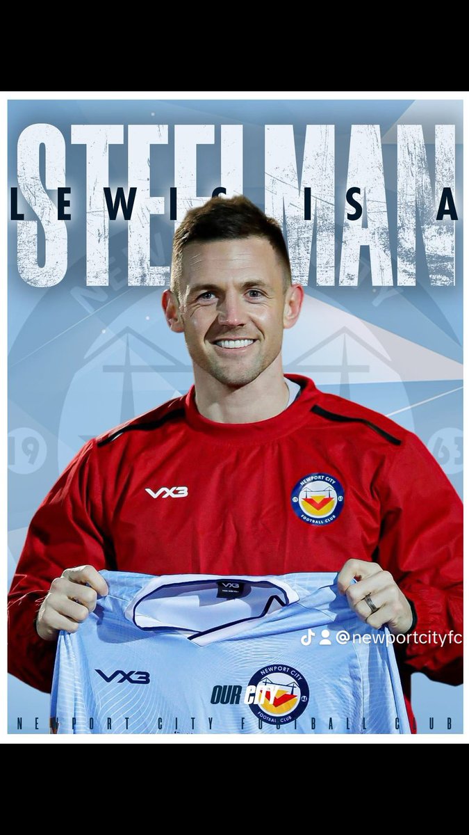 Newport City FC (@newportcity_fc) on Twitter photo A huge welcome <a href="/LJEllis92/">Lewis Ellis</a> π€
We manage to add a final player before the window closes, and what a signing!
Lewis is an outstanding midfielder who signs from fellow promotion chasers <a href="/RiscaUtd/">Risca United AFC</a>
We canβt wait to see Lewis in a City shirt, he goes into the squad this Saturday for A huge welcome <a href="/LJEllis92/">Lewis Ellis</a> π€
We manage to add a final player before the window closes, and what a signing!
Lewis is an outstanding midfielder who signs from fellow promotion chasers <a href="/RiscaUtd/">Risca United AFC</a>
We canβt wait to see Lewis in a City shirt, he goes into the squad this Saturday for
