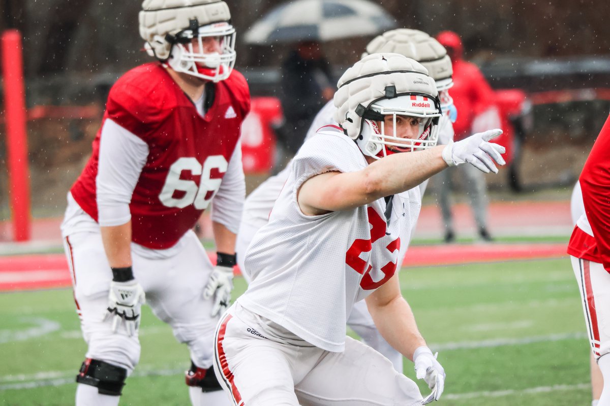 A little rain ain't going to stop us 💪 #WeAreSHU🏈| #DEAL