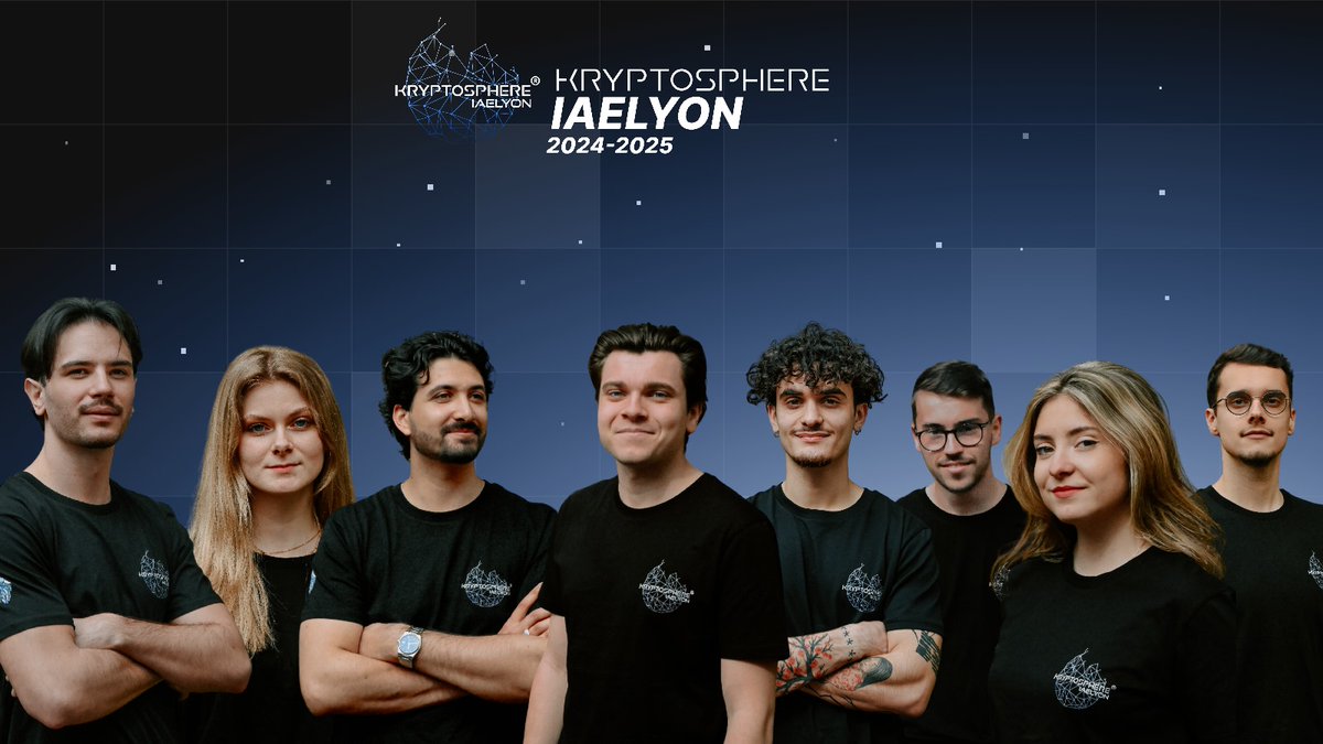 Yesterday I had the pleasure of officially announcing the launch of the new association @KRYPTOSPHERE_  iaelyon ! 
Great things are going to happen in Lyon.  I can't wait to tell you more about it  
#BuildinPublicKSA