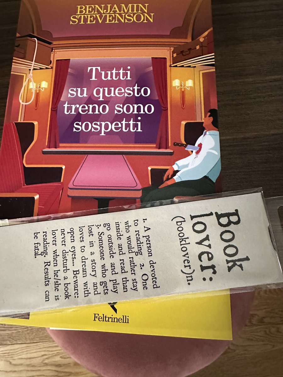 FedericaG__'s tweet image. #tuttisuquestotrenosonosospetti  #BenjaminStevenson 📖♥️