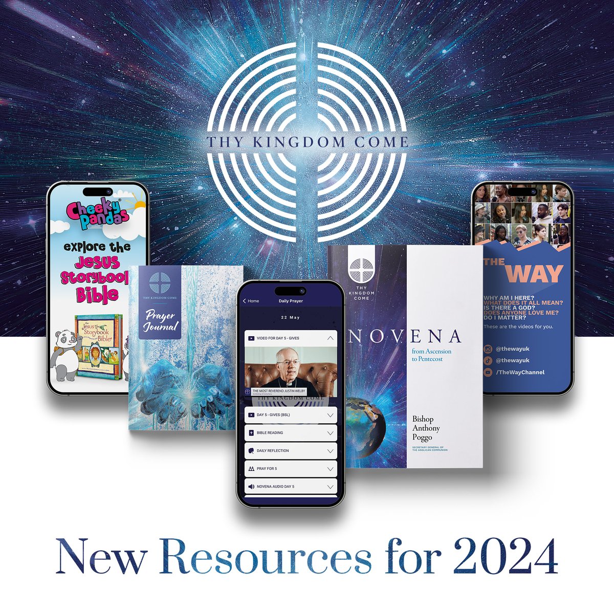 Did you know, the #ThyKingdomCome 2024 prayer resources are now available? 🎉 This year, we're offering a range of resources including: ✨ The Novena ✨ The Prayer Journal ✨ Workplace Prayer Diary ✨ Prayer Station Artwork Get your resources here: bit.ly/3PvrcX4