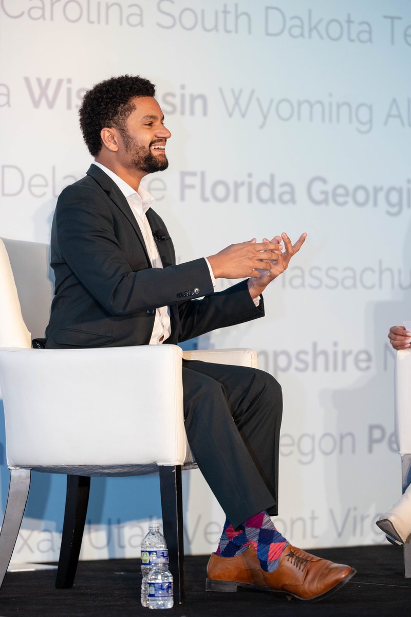 Congressman @MaxwellFrostFL brings a unique and valuable perspective to the issues facing our country. Thank you for inspiring us and reminding us that change is possible when diverse, multigenerational groups organize to make it happen!