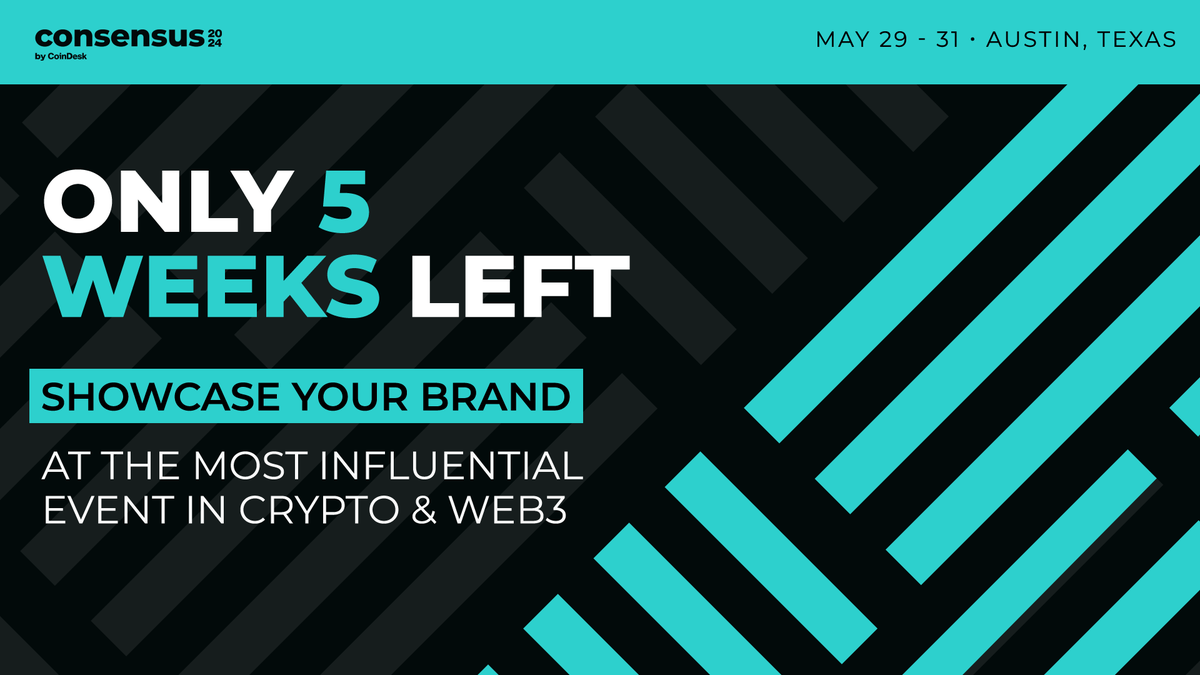 consensus2026's tweet image. 🌟There are only 5 weeks left for industry giants to step into the #Consensus2024 spotlight. 

🚀 Elevate your brand in a space where future tech plays.

Ready to be more than just a participant? Join us as a sponsor today: consensus2024.coindesk.com/become-a-spons…