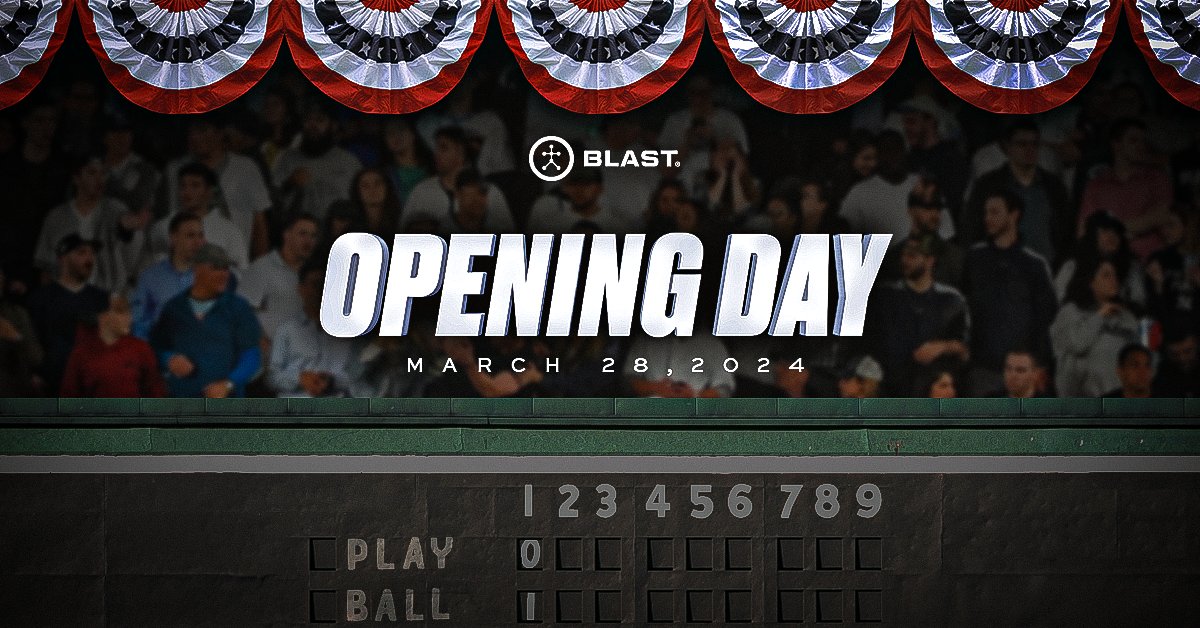 Baseball is SO back! ⚾ 𝐇𝐚𝐩𝐩𝐲 𝐎𝐩𝐞𝐧𝐢𝐧𝐠 𝐃𝐚𝐲 to all celebrating. Here’s to 162! 🙌 #TeamBlast