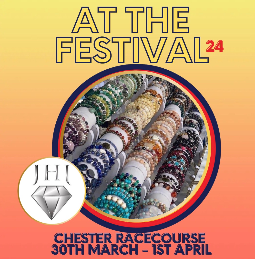 As well as a huge selection of delectable food and drinks, you’ll also find lots of great gifts at the Taste Cheshire Food&amp;Drink Festival this weekend, Including some beautiful bespoke jewellery from Julia'sHealingJewels which are made with semi precious stones &amp; crystals