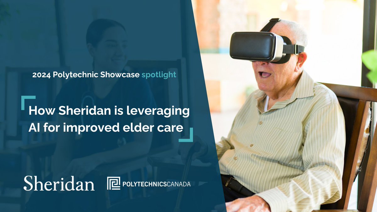 Wondering about AI's role in elder care? Ahead of their 2024 Polytechnic Showcase session, we caught up with Lia Tsotsos and Stephen Kozak to delve into @sheridancollege's cutting-edge research collaboration! Read on: shorturl.at/owxX0 #PCReadyForTheChallenge