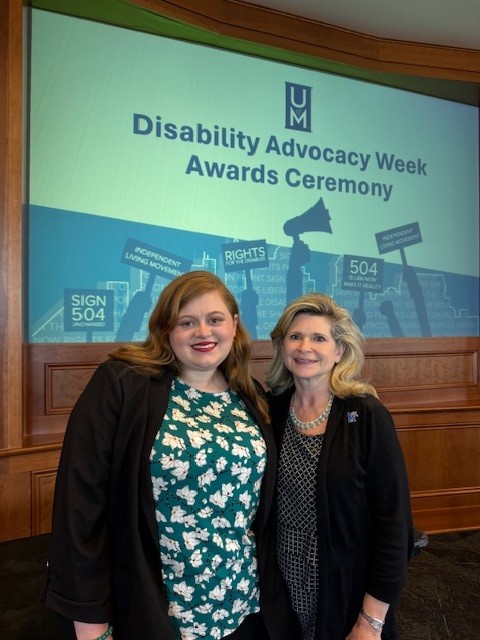 Prof. Lynda Black was recently nominated by 2L Dale Moore for The Susan Te Paske “See Me” Award. This Award honors a UofM faculty member nominated by a student for willingness to go above & beyond to create an environment where students with disabilities feel valued and welcomed.