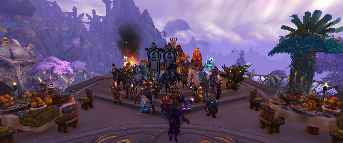 VLR_VALORGAMING's tweet image. Throwback Thursday! VALOR Town Hall is always fun when we meet up in @Warcraft for screenshots. This screenshot is from our November Town Hall where we recapped our recent meetup at #blizzcon2023.