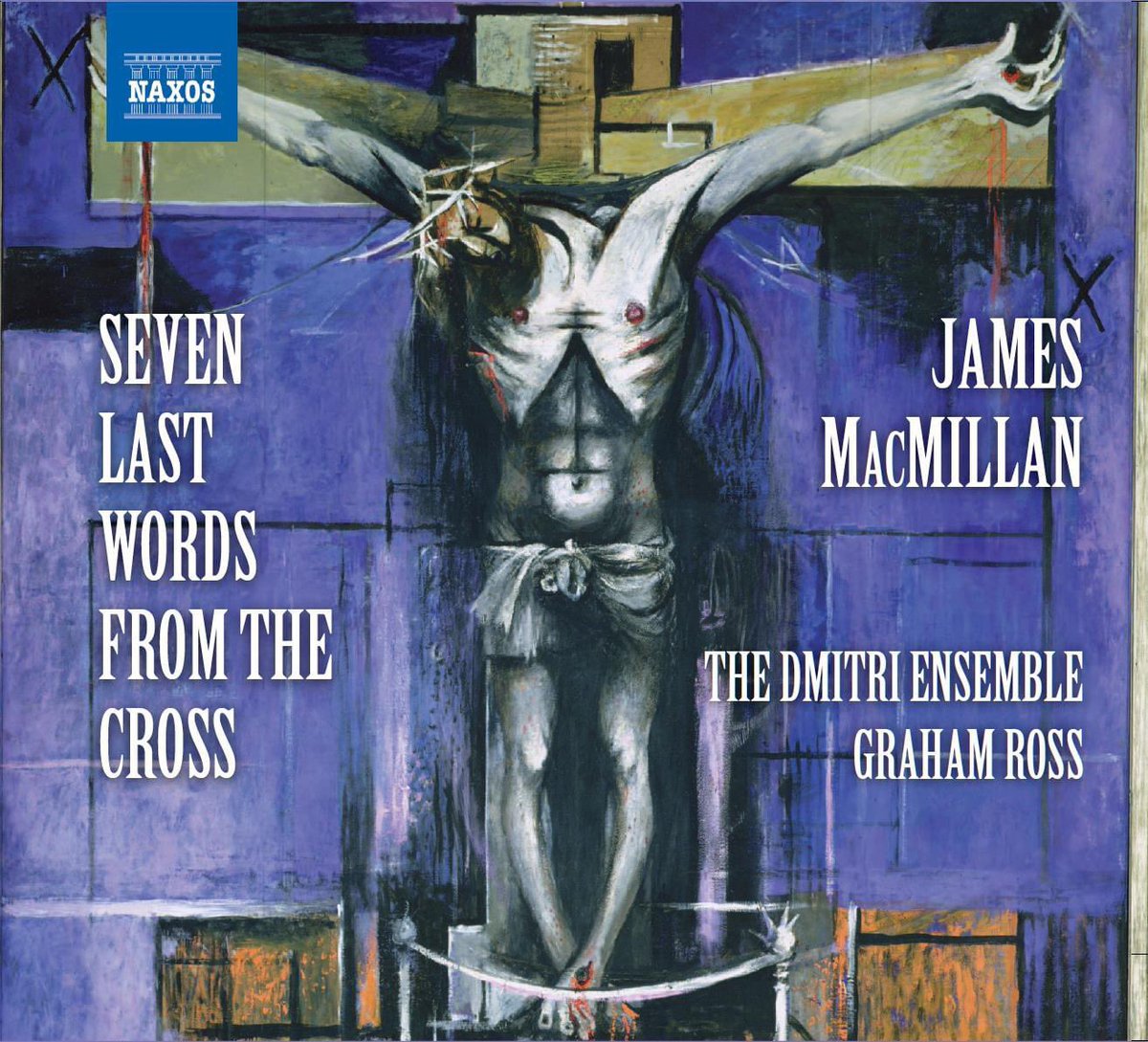 My first recording as a conductor, recorded #otd in 2008 with a whole host of magnificent colleagues. @jamesmacm’s wonderful music remains a great inspiration to me, this piece especially. @naxosrecords #SevenLastWords #JamesMacMillan #DmitriEnsemble