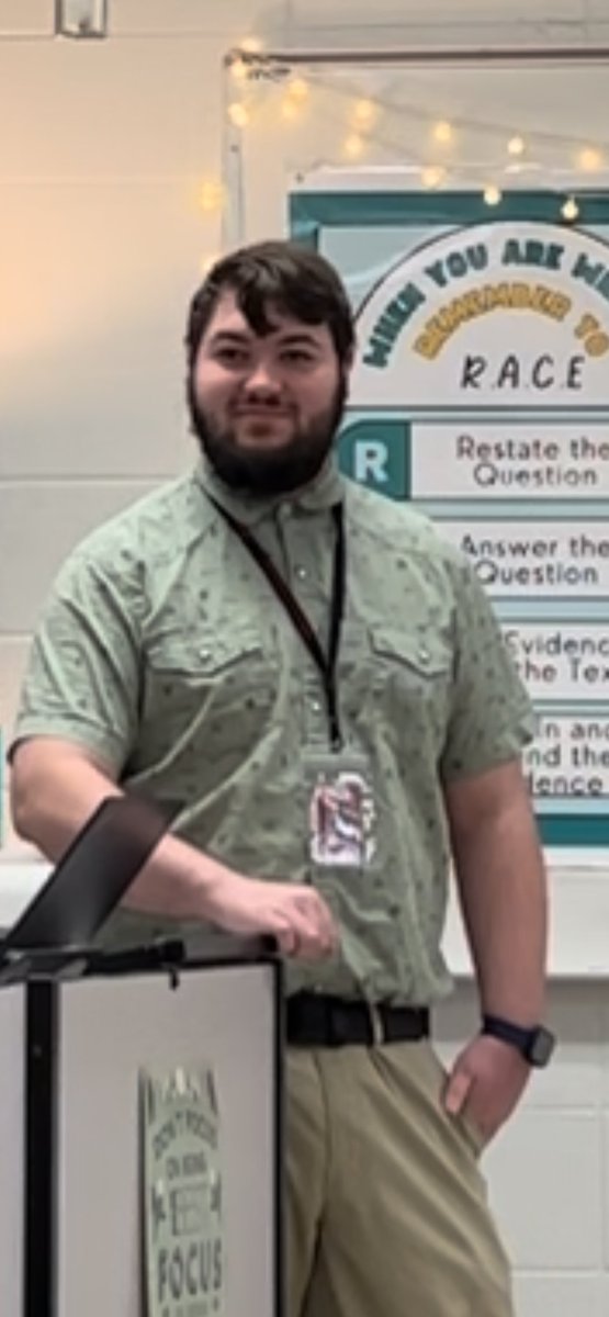 MrM_English's tweet photo. I look forward to teaching every week, and soon i'll have my own class and be able to help students reach their potential. My time in CEPT has me looking forward to that future every day and I can't wait! First though, I should probably work on taking better pictures... https://t.co/Bf2tv2fTEg