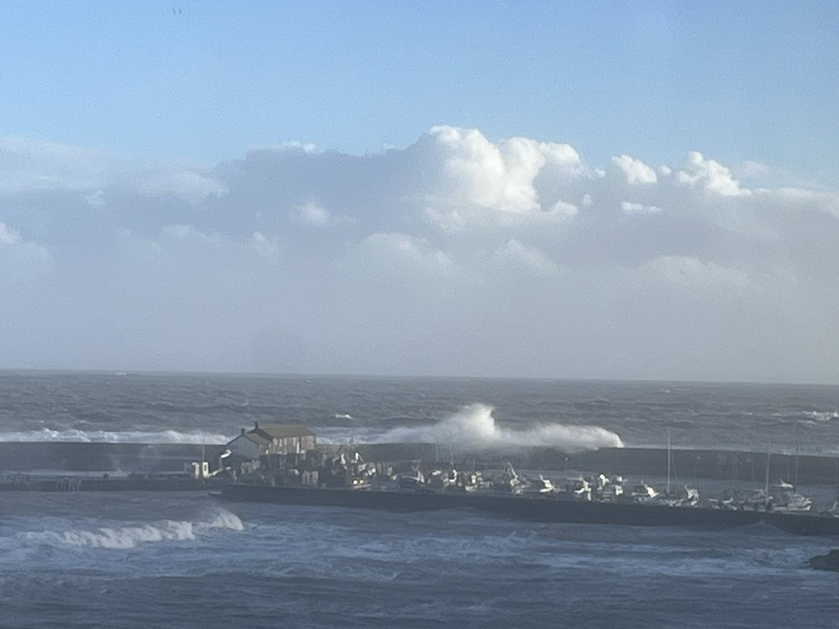 An excellent evening out with the Provincial Chapter team at Montagu Chapter… despite the stormy weather this remains the best view from any lodge building in Dorset!