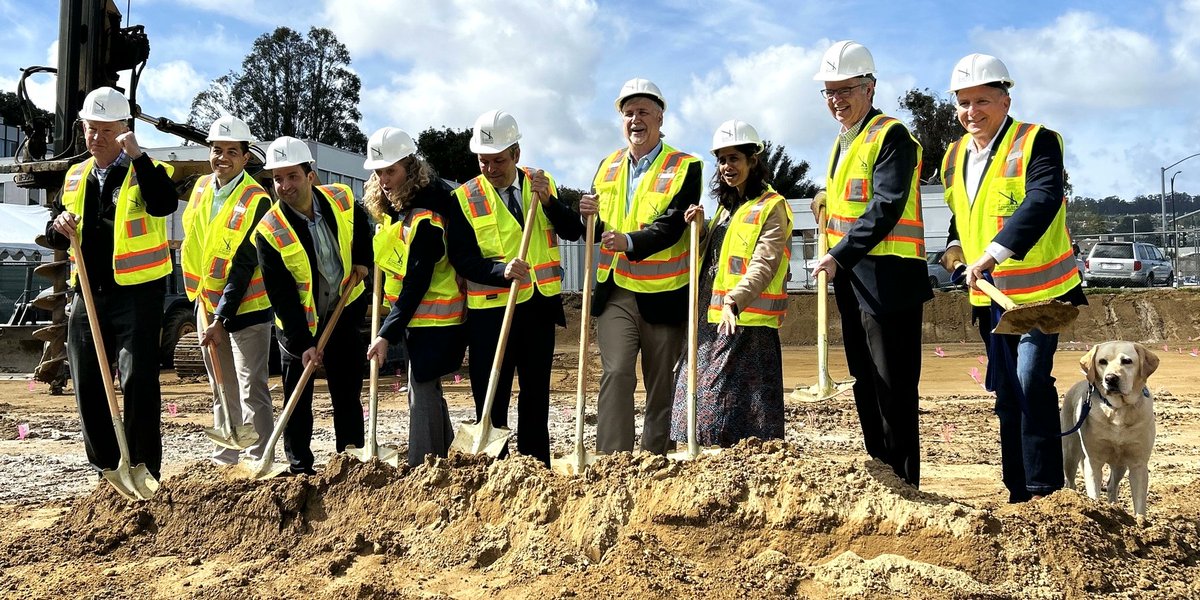 NEWS: Officials today broke ground on Eucalyptus Grove, a new complex that will have 18 units for veterans, another 50 affordable apartments for individuals & families. County providing nearly $5.7M from Measure K funds to help finance the project. More: smcgov.org/ceo/news/groun…
