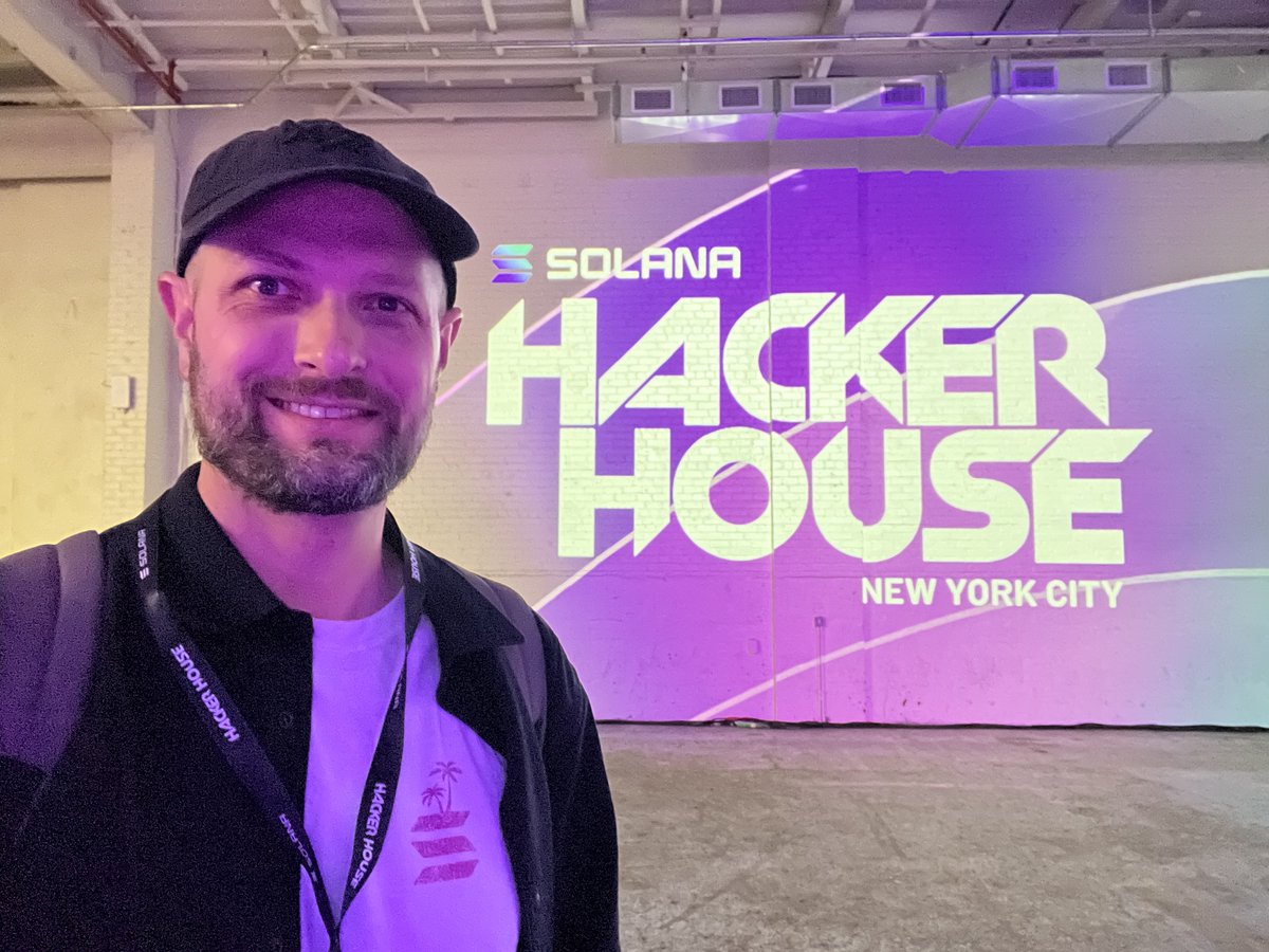 It was exciting to experience the Solana Hacker House in Brooklyn today, only a few subway stops from home. Thanks to @amiravalliani and the @hackerhouses for another incredible gathering. And to Andrew Chang, Jane Khodarkovsky, and Ryón Nixon for a insightful and practical…