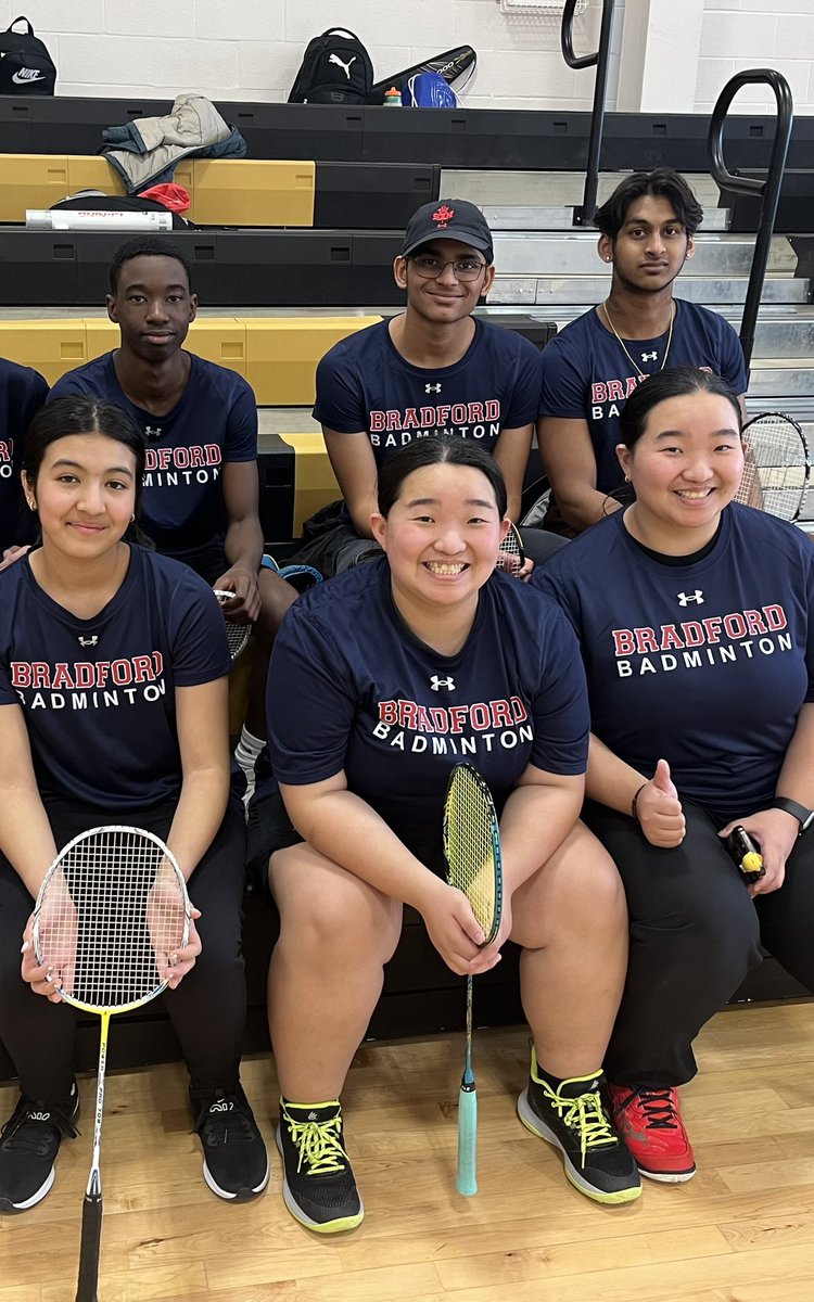 Badminton mixed doubles were in action Tuesday. Let’s go BUCS 💙