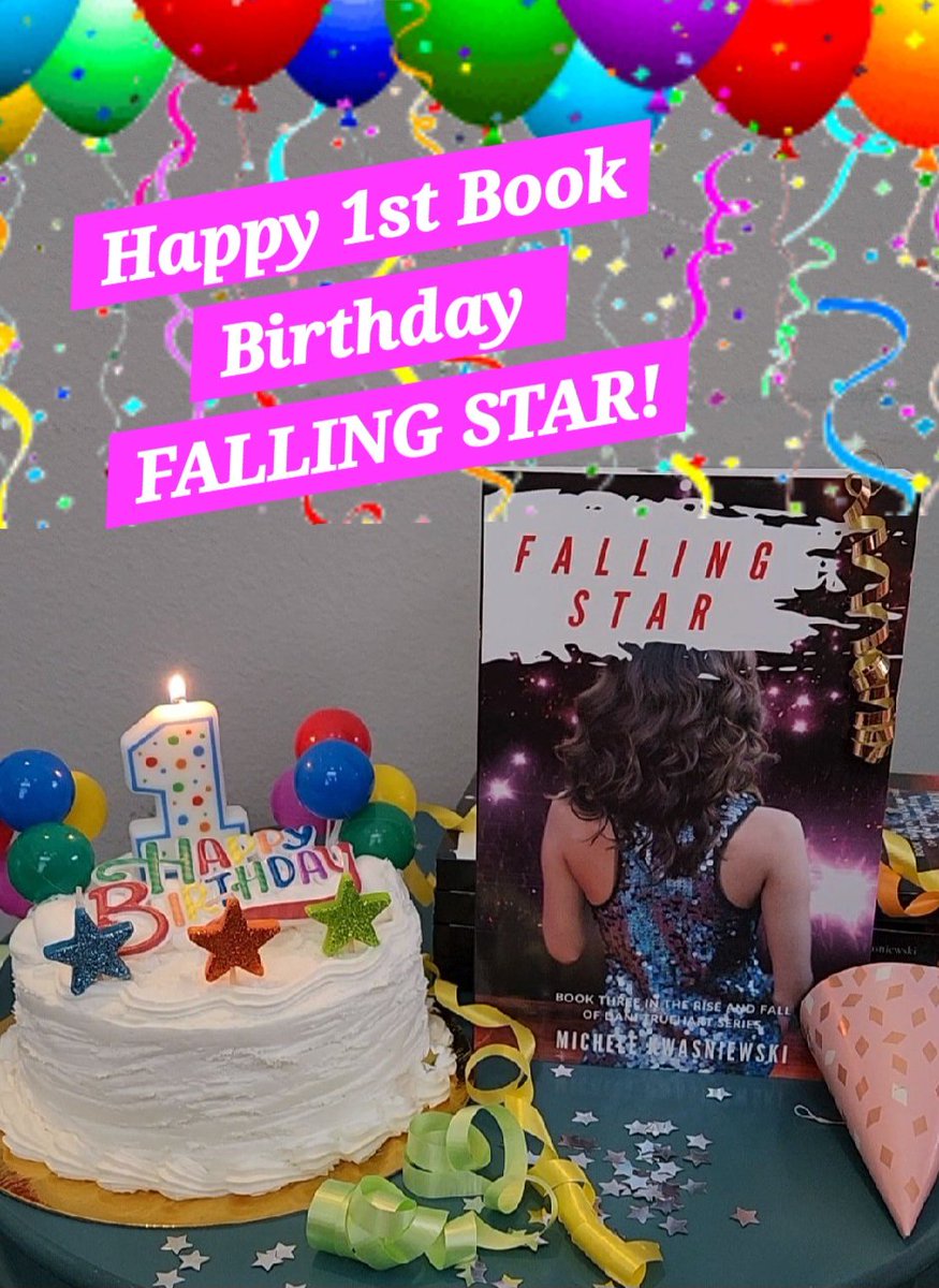 It's FALLING STAR'S 1st Book Birthday! So grateful to my amazing agent & wonderful publisher for making my dreams come true! @DaisyCatNine @RandSmithBooks #books #reading #bookbirthday #Thursday #celebrate