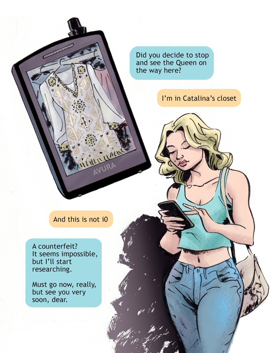 TimAvers's tweet image. “Blood Orange,” Page 48 — newdaynoir.com #satphone #counterfeit #plotpoint #curiosity #branding #comics #crimefiction
