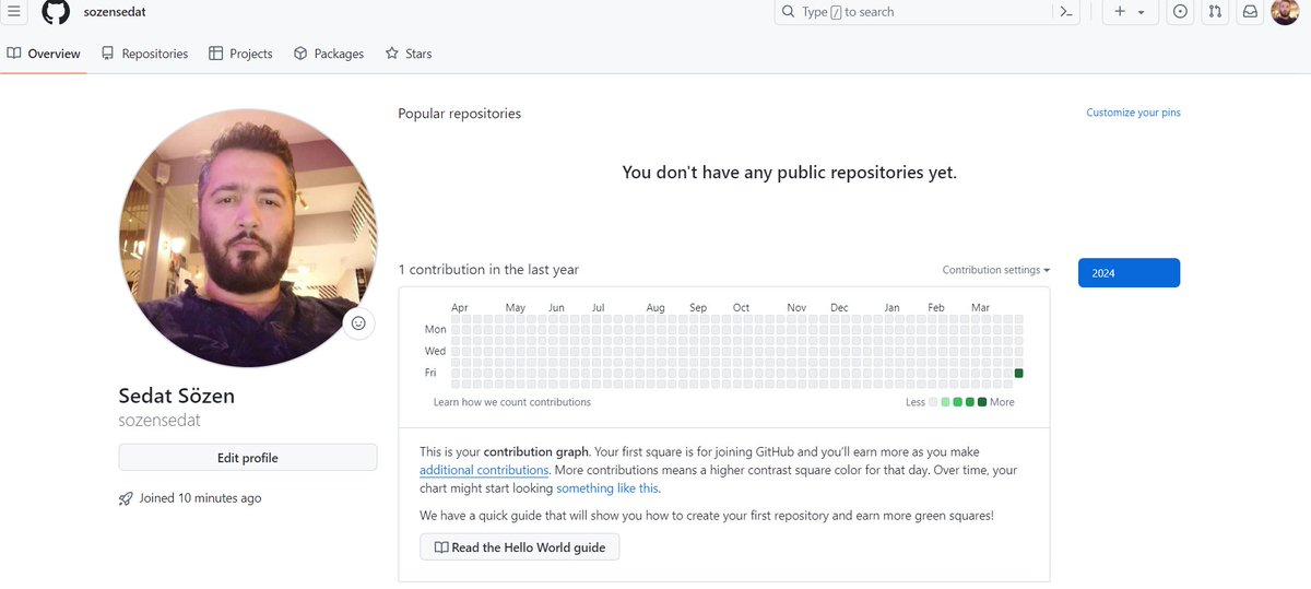 sedatsozen's tweet image. Let&apos;s Go! #frontendjourney