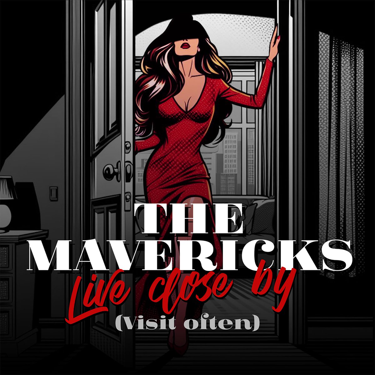 TOMORROW… 💃 Single 2 - LIVE CLOSE BY (VISIT OFTEN) 💋 @NicoleAtkins @monomundorecs @ThirtyTigers #TheMavericks #MoonAndStars #NewMusic