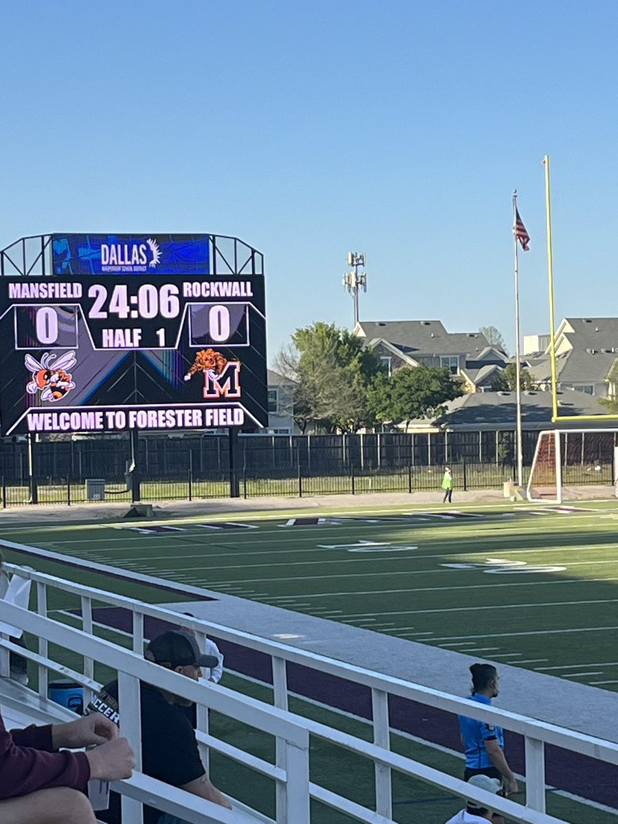 KayleeSmithsMom's tweet photo. Area ⚽️ action tonight with @MHS_LT_Soccer facing off against Rockwall @MISDathletics #PourIn https://t.co/TFvZ4hfLHy