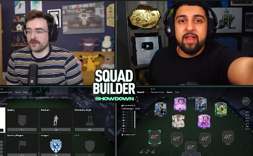 SkyBlue_Am's tweet image. A short story of tech support wit @ThisIsFG_ on the latest Squad Builder Showdown with @AJ3 #FC24