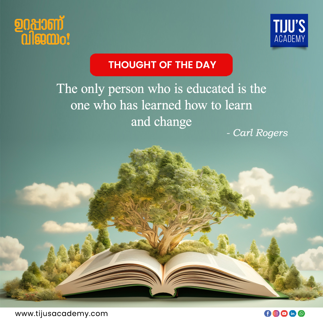 tijusacademy's tweet photo. THOUGHT OF THE DAY!!!
#thoughtoftheday #motivateyourself #tijusacademy #motivationalquotesoftheday #oetunlimited #oetseriousmistakes #grammarchallenge #ieltsseriousmistakes #thebestoettraininginstitute #thebestoettraininginstitute #thebestoetcoachinginkerala https://t.co/E6QhZ5TLGF