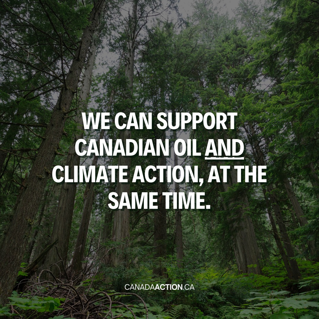 Canadians don't have to choose between prosperity and the planet. We can do both.