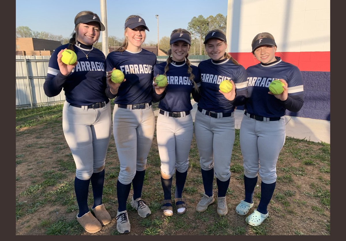 jack tate (@coachtatefhs20) on Twitter photo 🥎⚓️ LADY ADMIRALS SOFTBALL UPDATE
FINAL SCORE
Farragut 17 West 1
Lady Admirals now 8-6 overall, 2-1 in District
Winning Pitcher: HALLEY GRACE JOHNSON
Homeruns: ELSA MORRISON (9th), HAILEY NICHOLS (4th), AVA BARNES, RYLEE RABY, ELEENA RALSTON
<a href="/FarragutSB/">Farragut Softball</a> 🥎⚓️ LADY ADMIRALS SOFTBALL UPDATE
FINAL SCORE
Farragut 17 West 1
Lady Admirals now 8-6 overall, 2-1 in District
Winning Pitcher: HALLEY GRACE JOHNSON
Homeruns: ELSA MORRISON (9th), HAILEY NICHOLS (4th), AVA BARNES, RYLEE RABY, ELEENA RALSTON
<a href="/FarragutSB/">Farragut Softball</a>