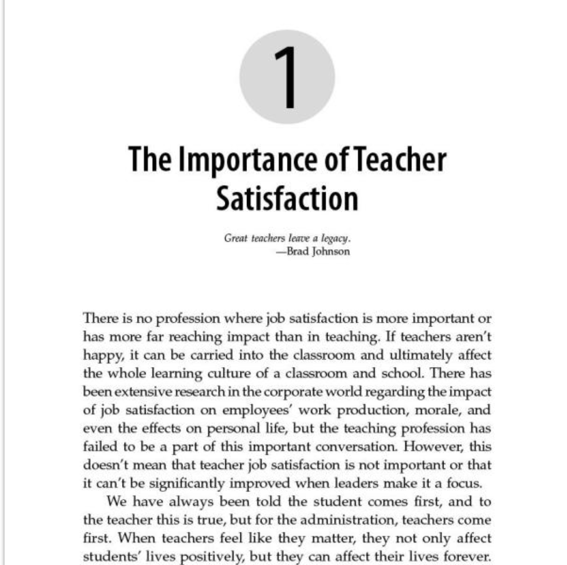 DrBradJohnson's tweet image. Teacher satisfaction should be priority. 
amazon.com/dp/0367622211