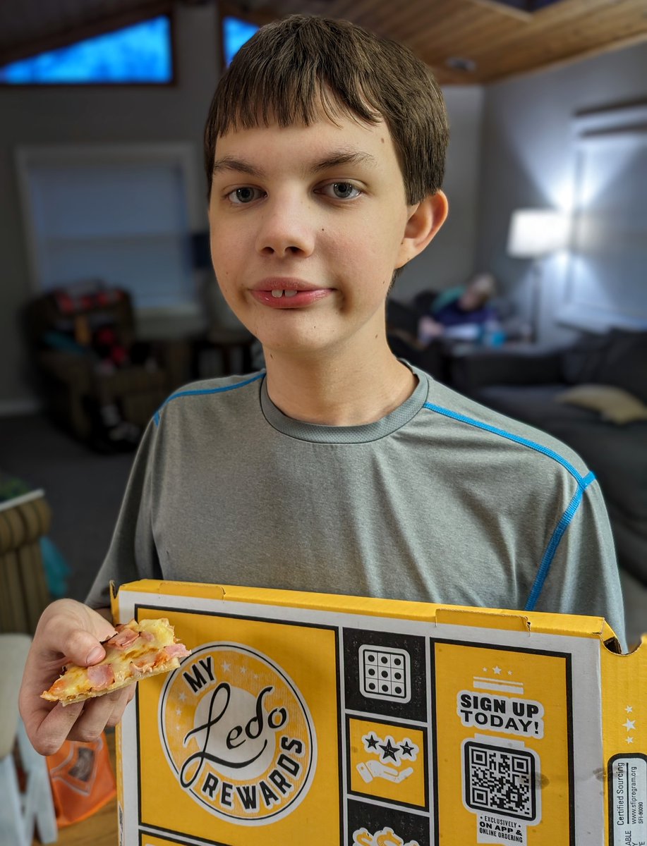 Fred does Ledo's. He believes that anyone who thinks another pizza brand is superior to Ledo's simply requires more enlightenment.