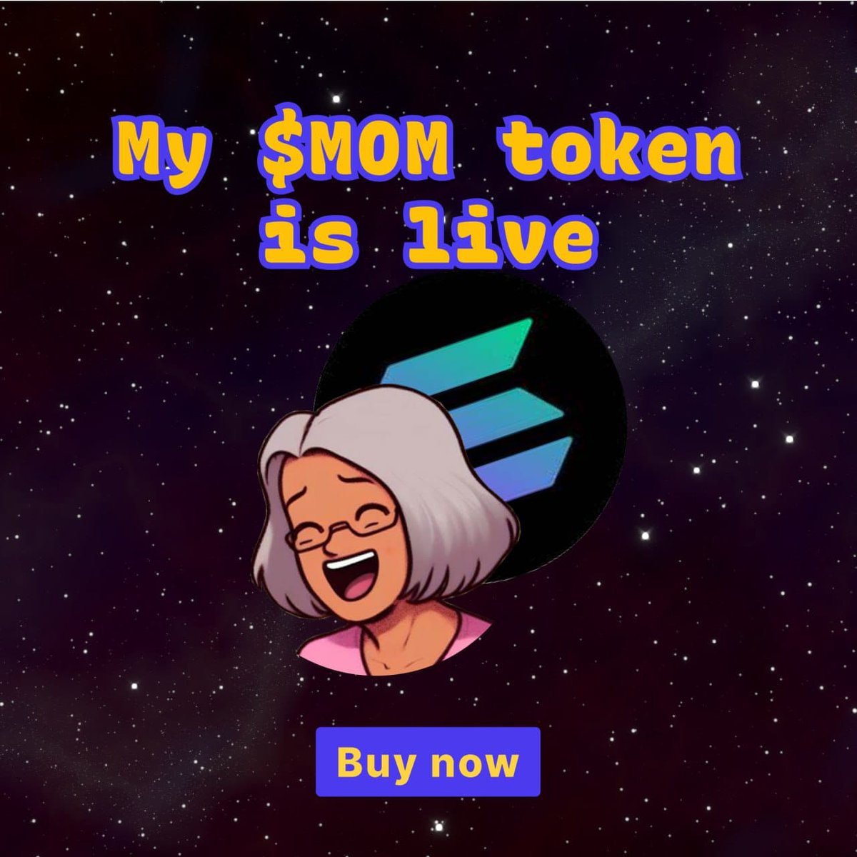 This space is brought to you by @Mymomonsol