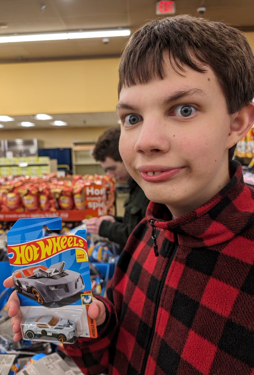 Fred does Hot Wheels. He firmly believes that Hot Wheels represent the pinnacle of toy greatness, unmatched by any other toy in the world... That handsome rascal behind Fred is his brother, Chip.  You'll meet him at some point in the future.