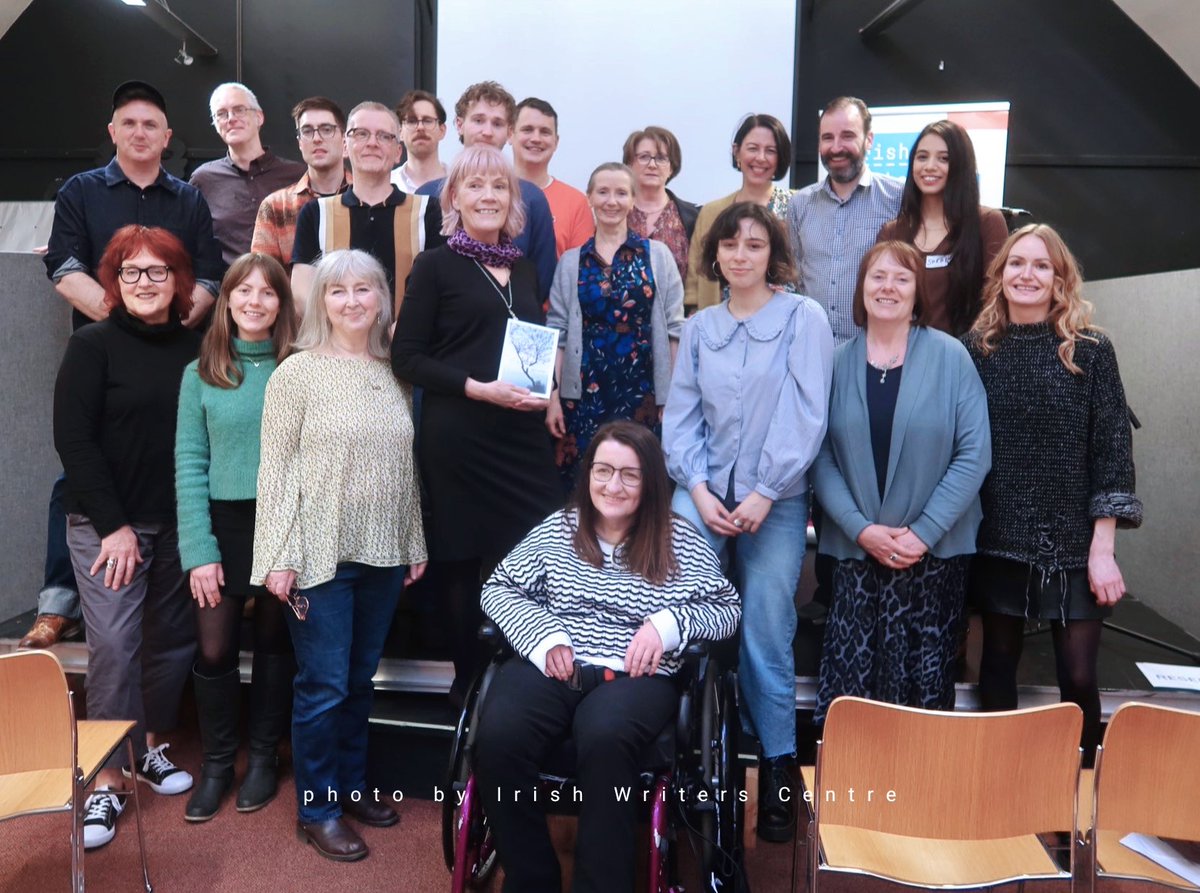 Graduates of the Irish Writers Centre, Northern Soul Roadshow with Fina O'Rourke and Anna Burns. I'm losing my voice, so special thanks to my reader Donna Hunter.